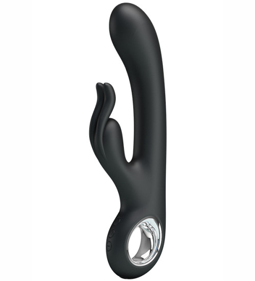 Černý zajíček s rukojetí