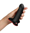 Malé černé dildo s přísavkou pro stimulaci bodu G