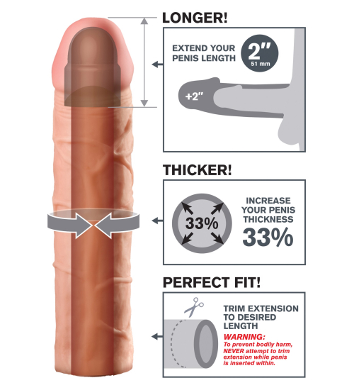 Prodlužovač X-Tensions - Penis o 5 cm větší