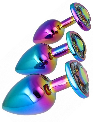 Sada análních kolíků Rainbow
