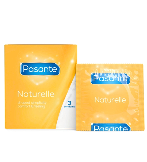Kondomy Pasante Naturelle - 3 ks