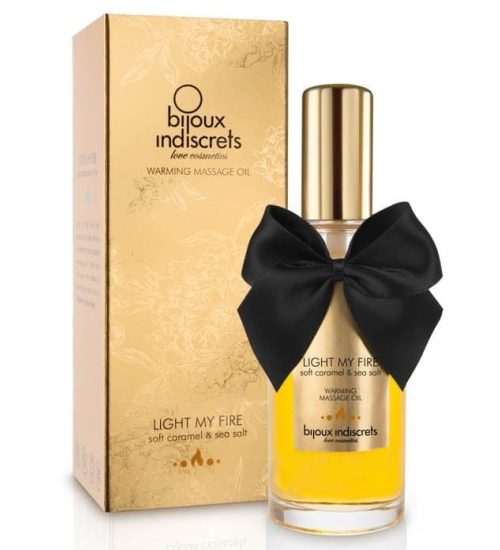 Jedlý masážní olej sladký karamel 