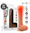 Realistické dildo s přírazovým pohybem a dálkovým ovládáním