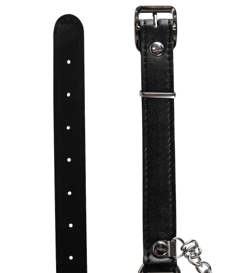 Roubík do úst se svorkami na bradavky