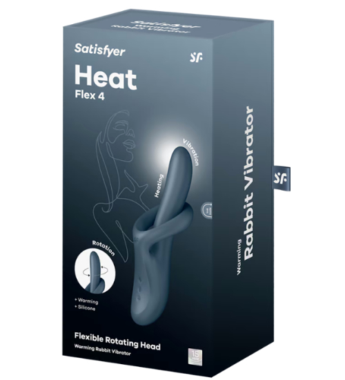Multifunkční vibrátor Heat Flex 4
