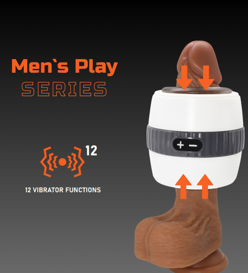 Diskrétní masturbátor Erospace - 12 vibrací