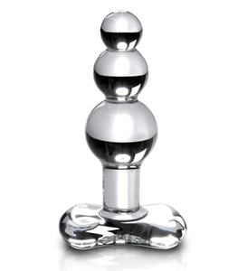 Skleněná anální zátka