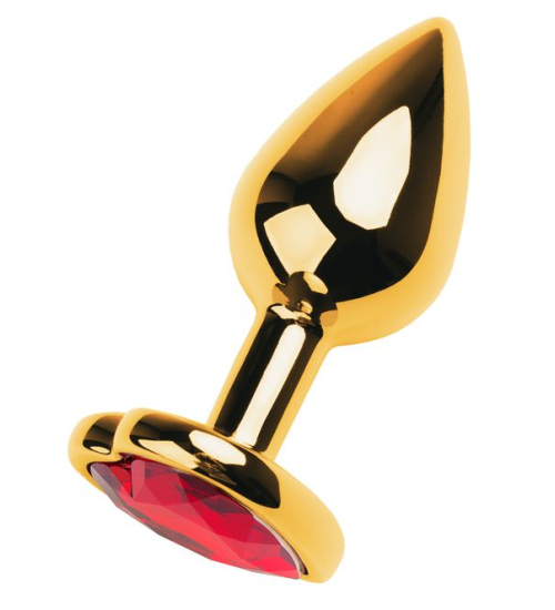 Zlatý špunt Toyfa s červeným srdcem