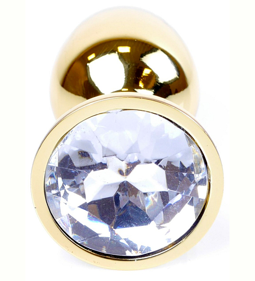 Anální kolík s bílým krystalem