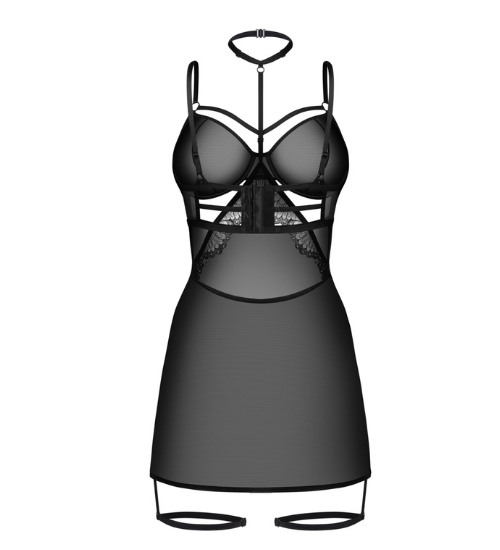 Síťované tričko s pruhy