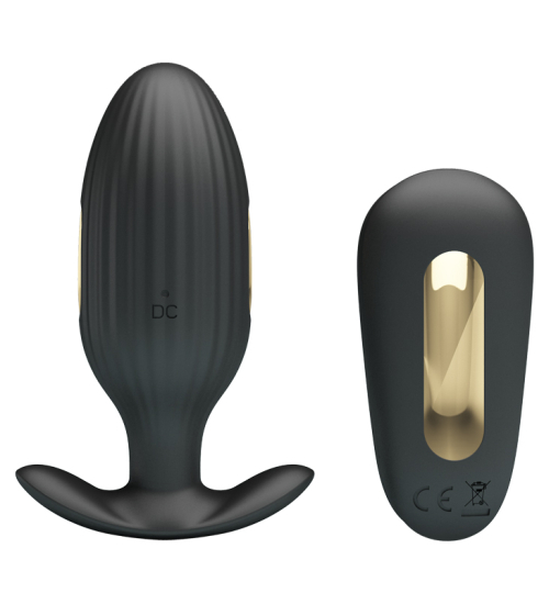 Pozlacená zástrčka s elektřinou a dálkovým ovládáním