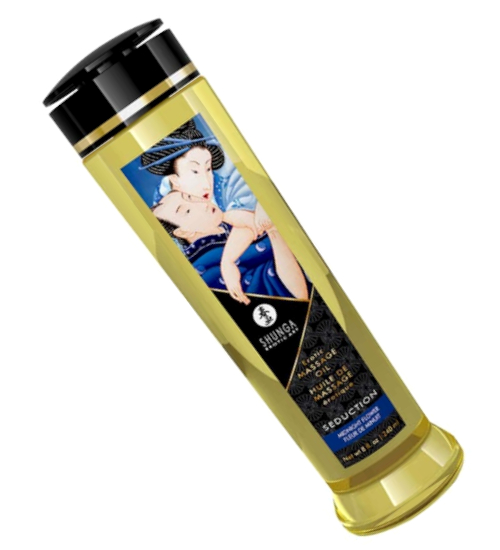 Masážní olej - půlnoční květ