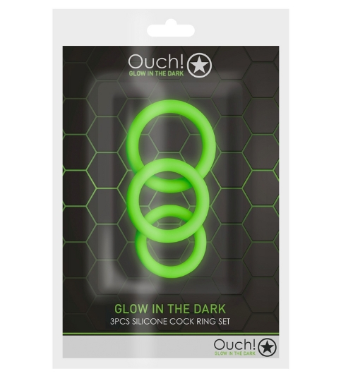 Sada fluorescenčních kroužků