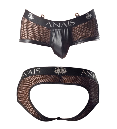 Síťované kalhotky odhalující hýždě