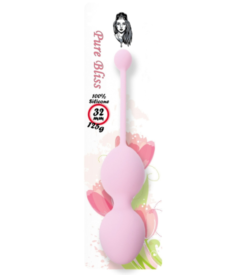 Silikonové vaginální kuličky - 125 g