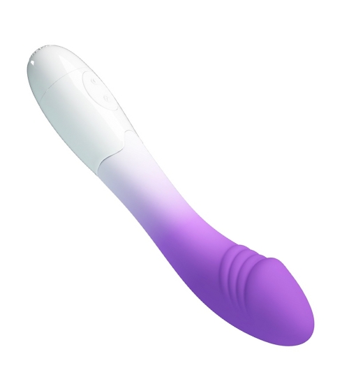Fialový vibrátor ombre