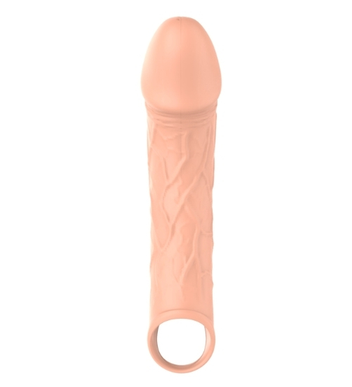 Silikonový vibrační návlek na penis s dálkovým ovládáním
