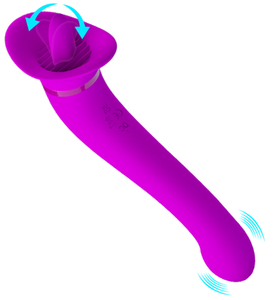 Vibrátor s jazykem - Pretty love