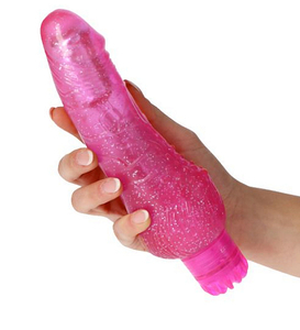 Silný třpytivý vibrátor