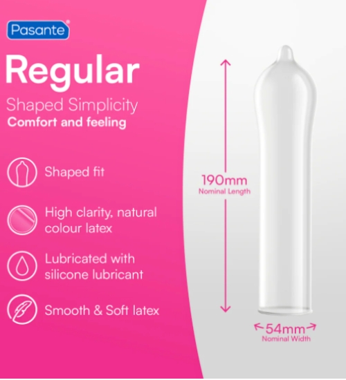 Kondomy Pasante Regular - 12 ks