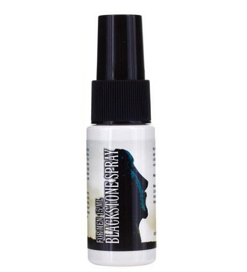 Černý kámen ve spreji