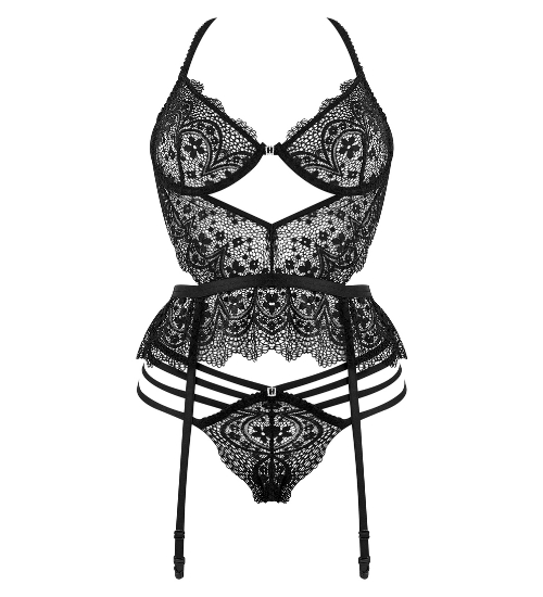 Krajková souprava s tangami