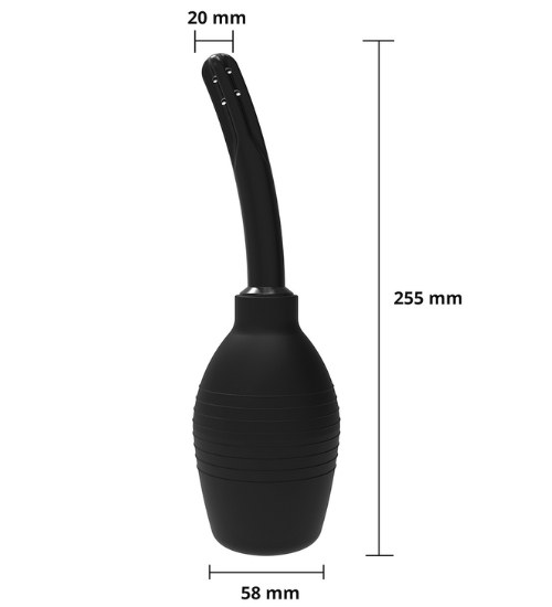 Černá anální hruška 310 ml