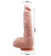 Realistické dildo z cyberskinu