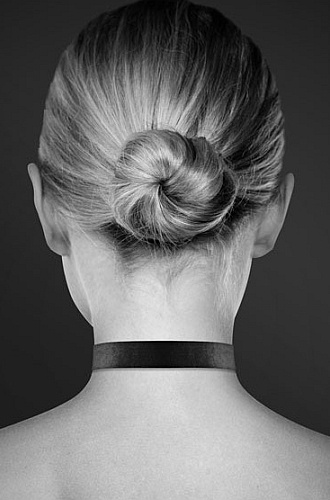 Obojek na krk s visacím zámkem - Collar Candado