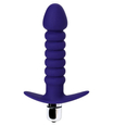 Fialový anální vibrátor