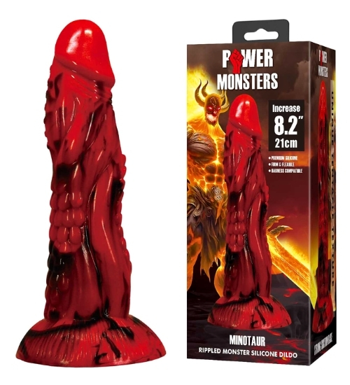 Silikonové dildo Minotaurus