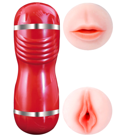 Masturbátor - vagína a ústa v jednom