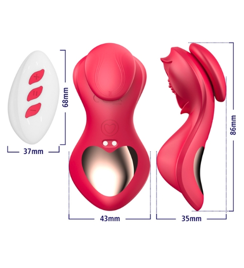 Magnetická růžička – stimulátor klitorisu