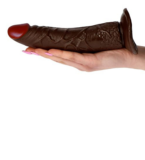 Ohebné dildo s přísavkou