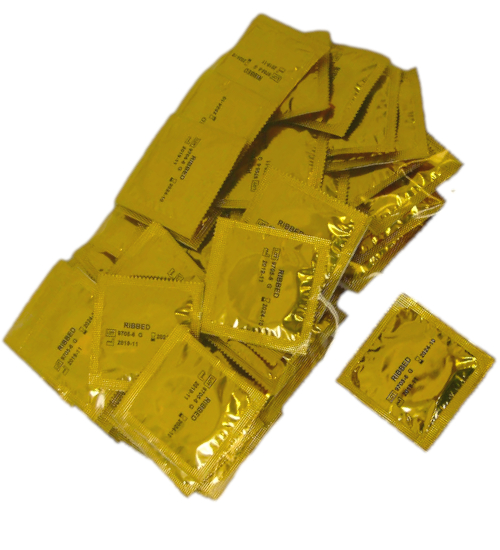 Kondomy s perforací v balení - 50 ks.