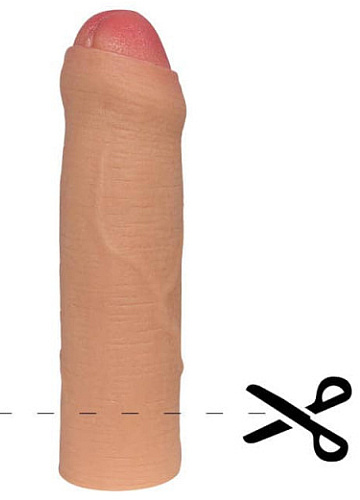 Realistický návlek na penis