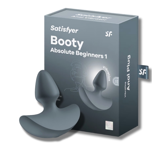 Šedý vibrační anální kolík