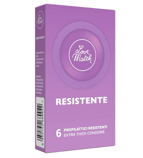 Diskrétní silné kondomy 6 ks