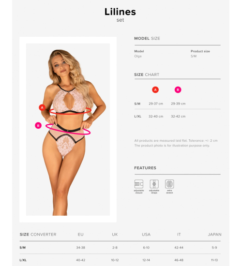 Souprava spodního prádla Lilines Obsessive