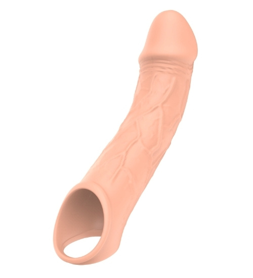 Silikonový vibrační návlek na penis s dálkovým ovládáním