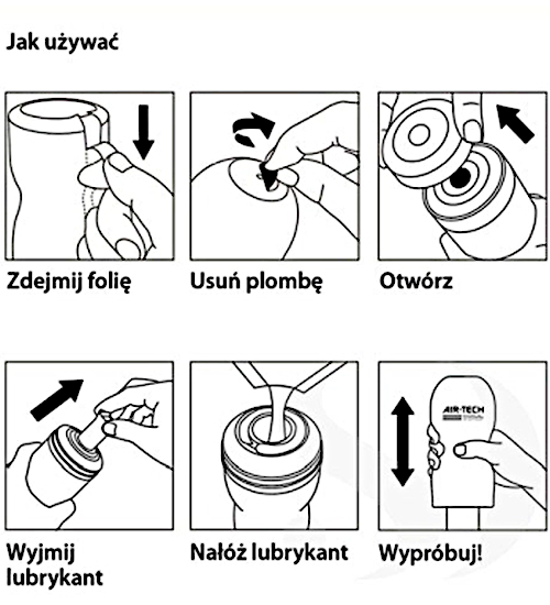 Delikátní Air Tech Tenga