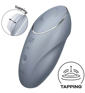 Stimulátor klitorisu s funkcí poklepávání