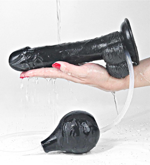 Dildo s funkcí ejakulace