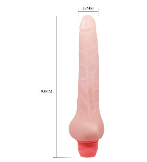 Elegantní vibrátor s páteří