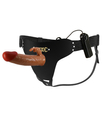 Vibrační strap-on s králíčkem