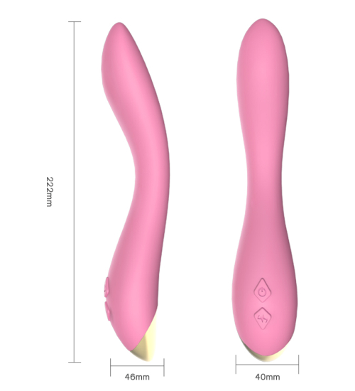 Flamingo - elegantní růžový vibrátor