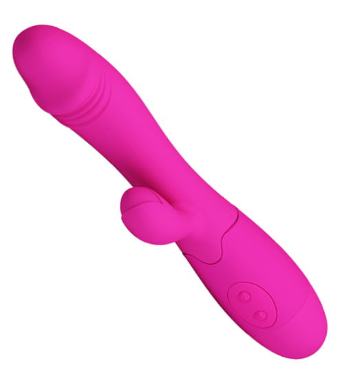 Růžový USB vibrátor