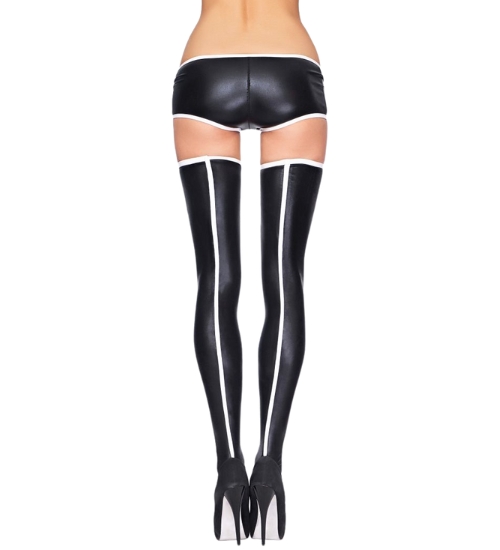 Punčochy s bílými vložkami