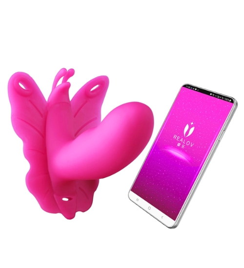 Motýlek ovládaný mobilní aplikací