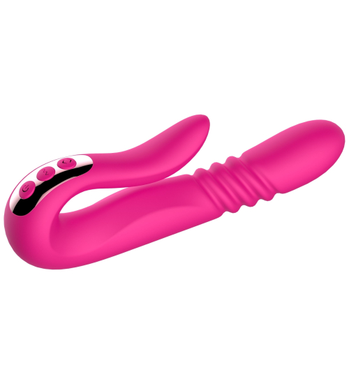 Silikonový multifunkční vibrátor